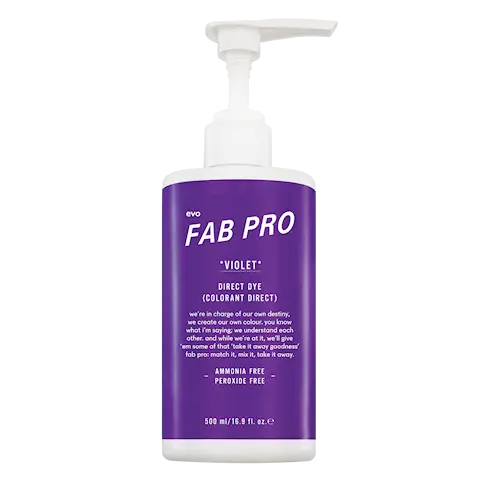fabuloso pro - violet direct dye 500 ml