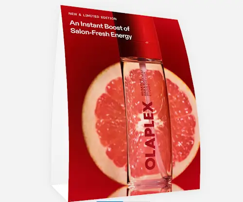 Olaplex hair and body Mist Tentcard