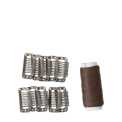 Training Weaving Thread/Clips Brown