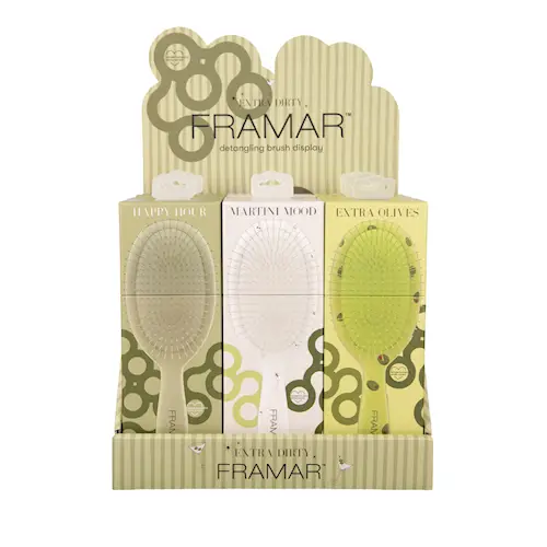 Extra Dirty Detangle Brush Display 9-pk