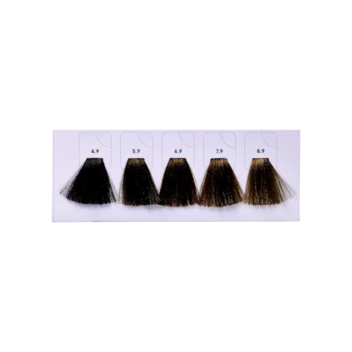 CØR.Color Matte 5 piece Detachable Swatch Card