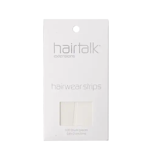 Hairwear Strips white (100 st)
