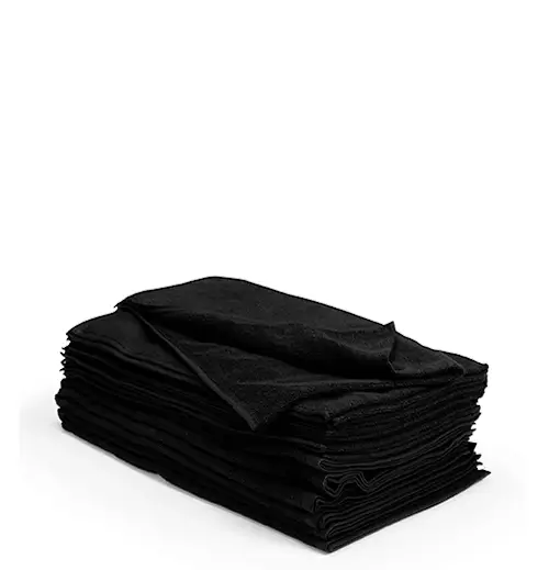 Bravehead Fargeekte Håndkle Sort 12 pk 50x85cm (60 grader)