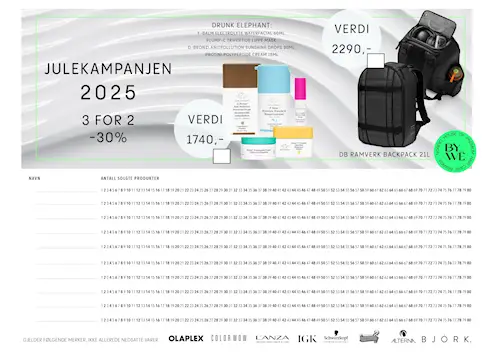 Avkrysningsskjema julekampanje eskedeal