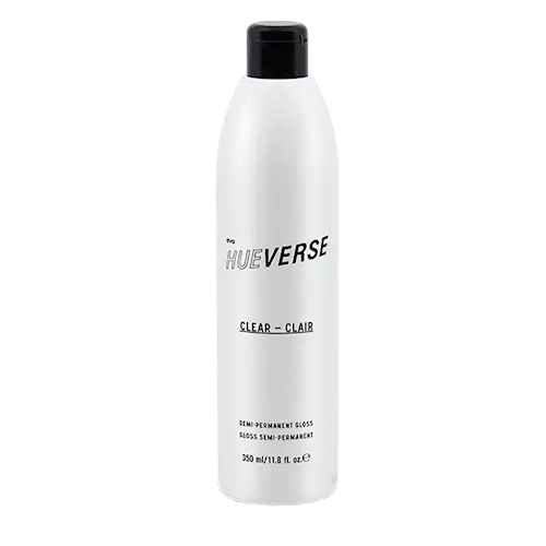 hue.verse - 350 ml demi-permanent gloss clear