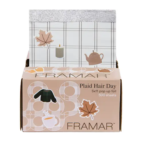 Plaid Hair Day Pop Up Foil 500 ark