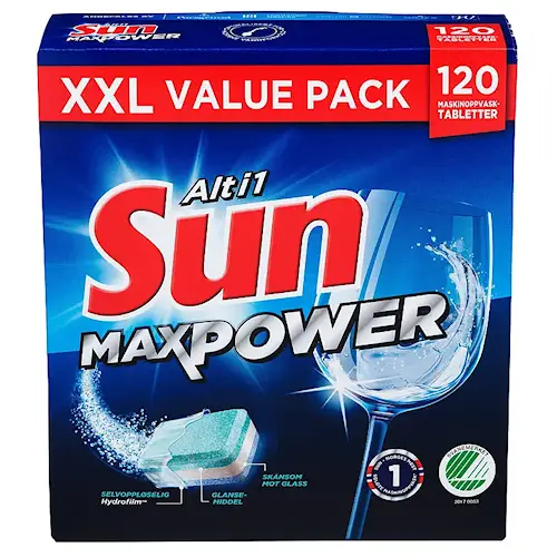 Sun Maxpower Alt i 1 120stk