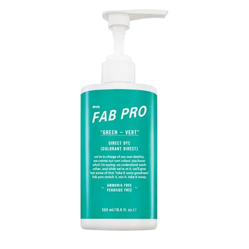 fabuloso pro - green direct dye 500 ml