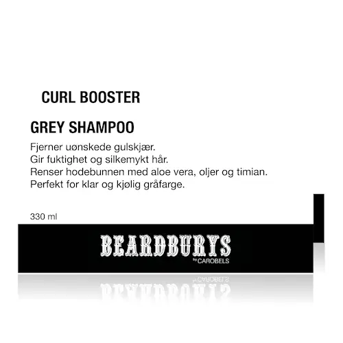 Nyheter Curl Booster - Grey Shampoo