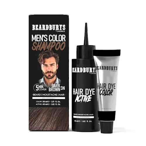 Beard & Mustache Color - 3N Dark Brown