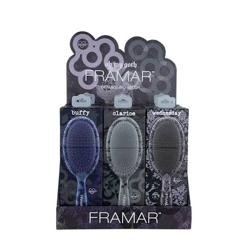 Detangle Brush Display - Oh My Goth 9pc