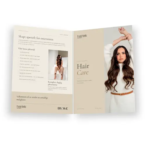 Hairtalk Care Brosjyre