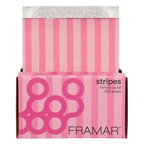 Stripes Pink Pop Up Foil