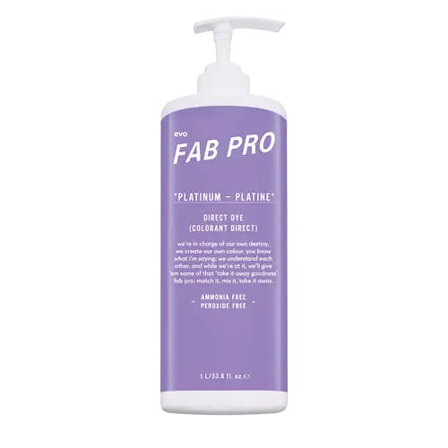 fabuloso pro - platinum direct dye 1000 ml
