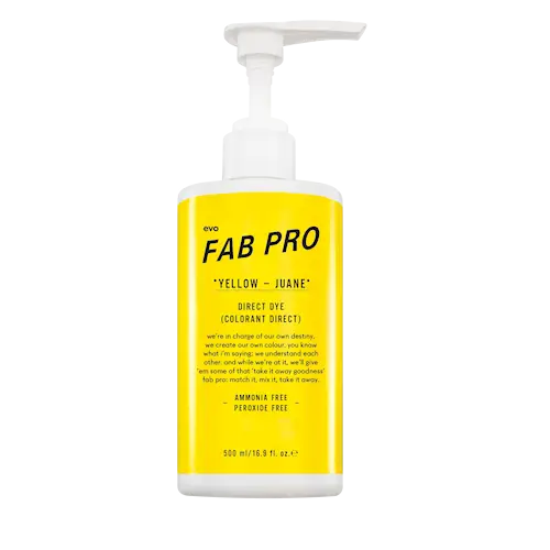 fabuloso pro - yellow direct dye 500 ml