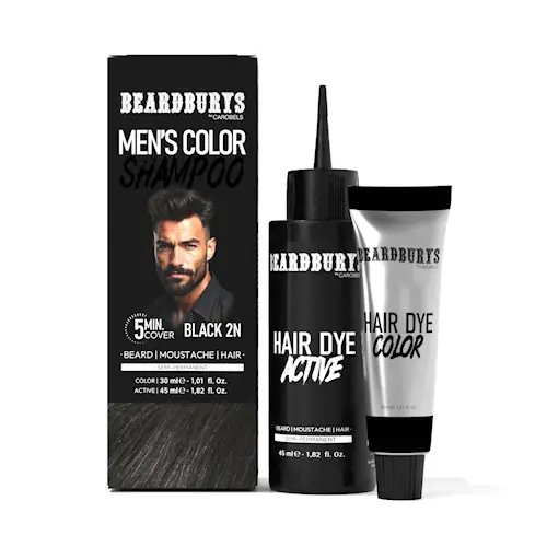 Beard & Mustache Color - 2N Black